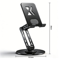 Harga Pabrik Stand Tablet & HP Putar 360 Derajat, Stand Display HP Custom, Holder Meta