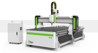 Routeur CNC ANBEN Stable et Fiable 1325 Haute Précision Contrôle NC Studio Options RichAuto/DSP/Mach3 3.0-6.0KW Fabrication de Portes en Bois