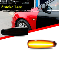 Nouvelles 2 pièces YUCHEN Feux de position latéraux LED fumés Clignotants pour Mitsubishi Outlander Lancer 2003-2006