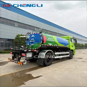 รถบรรทุกน้ำไฟฟ้าขนาดใหญ่ 10200 ลิตร สำหรับล้างถนนในเมืองและการบำรุงรักษาถนนทางไกล - Product Image 6