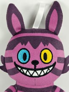 Super doux mignon petit monstre porte-clés dessin animé peluche poupée jouet tissu porte-clés avec remplissage PP coton - Product Image 2