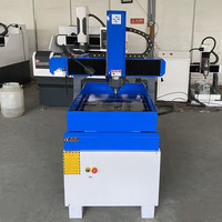 Routeur CNC de gravure sur métal de bureau mini 3,2 kW 6090 DSP Mach3 NC Studio à broche unique