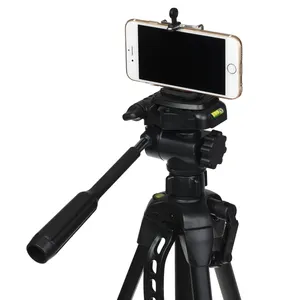 נייד צילום DSLR מצלמה חי חצובה אביזרי Stand מקסימום. עומס 3 kg/6.6lbs מקס. גובה 152cm לשאת תיק אלומיניום סגסוגת