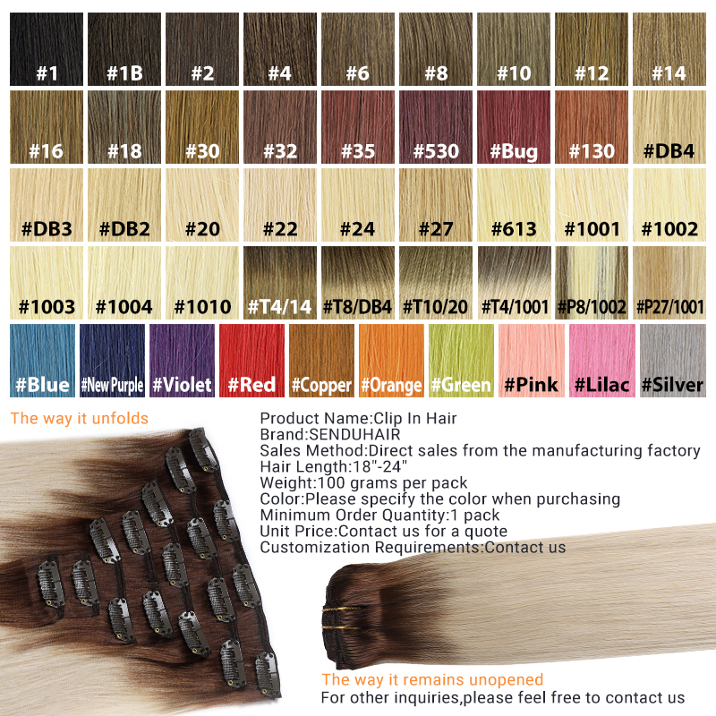 Clip dans les cheveux