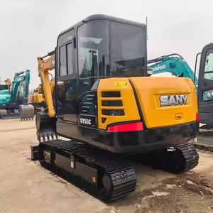 Nouvel arrivage Excavatrice d'occasion à bas prix 5.5 TONNES Mini excavatrices Sany SANY SY55C Excavatrice Sany d'occasion SY55C à vendre - Product Image 6