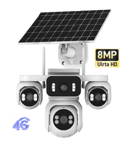 8MP ngoài trời không dây năng lượng mặt trời Pin <span class=keywords><strong>IP</strong></span> <span class=keywords><strong>Camera</strong></span> 24 giờ ghi âm ứng dụng điều khiển với góc rộng và phát hiện chuyển động các tính năng - Product Image 1