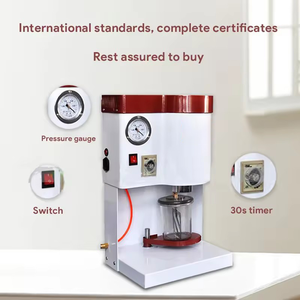 Attrezzatura da laboratorio dentale elettrica a pressione negativa miscelatore a vuoto materiale incorporato strumento da laboratorio dentale - Product Image 4