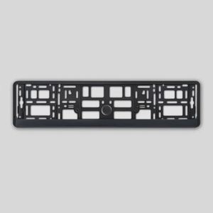 Porta <span class=keywords><strong>Targa</strong></span> Europea da Appendere 520 mm X 110 mm, Cornice in Plastica Nera per Targhe <span class=keywords><strong>Auto</strong></span> - Product Image 6