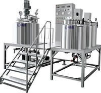 Machine d'émulsification sous vide ZT, agitateur de liquides chimiques, mélangeur pour la fabrication de cosmétiques, savon, shampoing, gel douche, 5,5 kW, 380 V