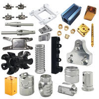 Pièces en aluminium anodisé usinées CNC sur mesure, fabriquées en usine OEM, pièces automobiles, accessoires de rechange pour motos