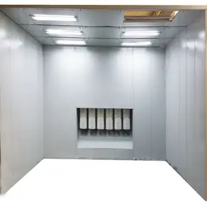 PVD Coating Machine Powder Coating Booth With Filter Recycle System