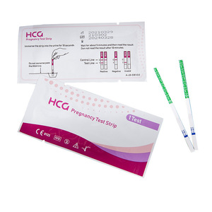 Kits de Reactivos de Laboratorio IVD Rectangulares de Estilo Clásico Personalizables, Tiras Reactivas de Embarazo HCG con 99% de Precisión, Fabricadas en Plástico PET Clase II para Mujeres - Product Image 5