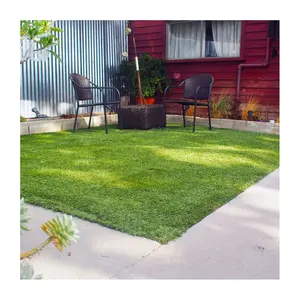 Linwoo Natural Green Synthetic Grass Turf Landscaping Artificial Grass Carpet For Garden Decoration