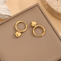 Ensemble de bijoux 5 pièces de haute qualité pour femme, style minimaliste international, comprenant bracelets, chaînes de cheville et collier pendentif cœur vintage à chaîne fine