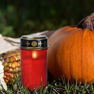 קבר אור LED נרות מנורת אור בית קברות Holloween קברות טכס אנרגיה חיסכון קישוט שמש מופעל Flameless Led - Product Image 4