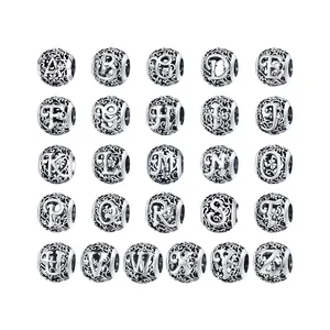 Stokta toptan takılar binlerce 925 ayar gümüş DIY kolye tasarımcı Charms için diy bilezik takı yapımı