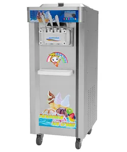 Commercial automatic free standing soft serve street ice cream machine maker for business Snack Machines