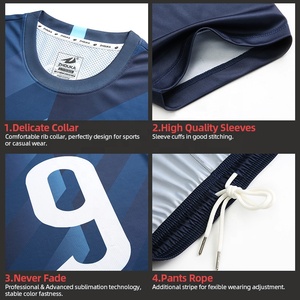 Camiseta Deportiva Juvenil de la Mejor Calidad al por Mayor, Nuevo Modelo de Camiseta Deportiva de Fútbol para Hombre, Camisetas de Fútbol Más Nuevas - Product Image 4