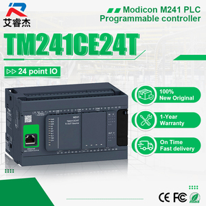 Módulo PLC Modicon M241 TM241CE24T 100% Original y Nuevo, Ethernet, 24 Puntos de E/S, Salida de Transistor, PLC Compacto, Controlador Programable - Product Image 1
