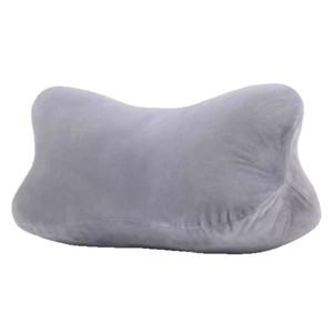 Lumbar Support <b>Cushion</b> Oblong Gray Polyester <b>Filling</b> Ergonomic For Office Chair And Prolonged Sitting - Product Image 3