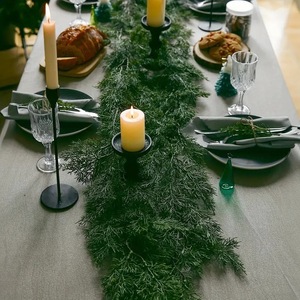 Guirnalda Artificial de Cedro y Ciprés, Enredadera de Cedro Falso para Decoración Navideña de Chimeneas, Caminos de Mesa y Escaleras del Hogar - Product Image 3