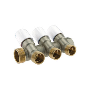 3/4x1/2 (16) Colector inclinado MF de 3 vías con grifos de tope para herramienta de torneado - Product Image 2