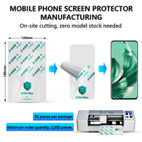 Film protecteur d'écran en hydrogel ultra HD transparent en gros pour machine de découpe, idéal pour les magasins de réparation de téléphones portables et les grossistes