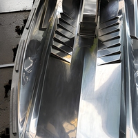 Moule de rotomoulage pour bateau kart en aluminium A356, poli miroir, développé et fabriqué en interne.