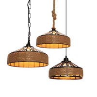 Lustre industriel LED anti-éblouissement en aluminium, taille moyenne, pour entrepôt, salle à manger, lampe de table