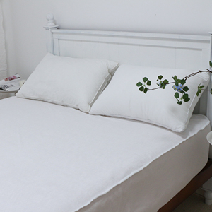 Tất cả các mùa thoáng khí tùy chỉnh tre Terry không thấm nước nệm Protector trải giường - Product Image 1