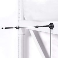 Antenne GSM omnidirectionnelle 12 DBi avec connecteur SMA mâle Câble de 3 pieds Base magnétique pour bandes 3G 4G LTE Vertical Polarizati