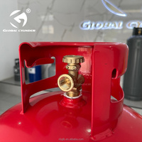 Bouteille de gaz GPL rechargeable de 45 kg, 48 kg, 50 kg, approvisionnement direct usine, norme ISO4706, grande capacité, pour le marché africain