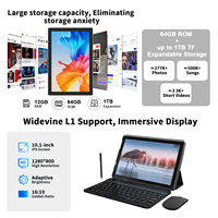 Precio de Fábrica 2026 Gran Venta Nueva Tablet PC Profesional de 10.1 Pulgadas con 12GB RAM 64GB ROM Android 16 Wi-Fi Cinco Núcleos Pantalla Capacitiva