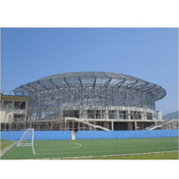 Structure en acier, ossature spatiale préfabriquée, salle de concert, bâtiment en acier, toiture