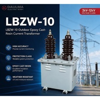 Transformateur de courant extérieur en résine époxy LBZW-10 12/42/75kV 0.2/10P 0.2S/10P 0.5/10P pour appareillage de commutation