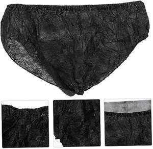 Prácticos suministros de viaje no tejidos, calzoncillos prenatales para el parto, calzoncillos posparto, ropa interior íntima de maternidad, bragas desechables para mujer - Product Image 6
