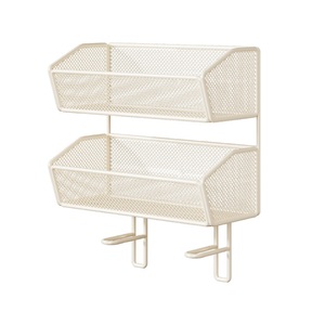 Modern Corner Toilet Rack with Multi-Function Storage for Bathroom Vanity Supplies - Product Image 4
