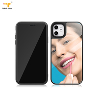 Coque de téléphone pour femmes et filles, en verre électro-plaqué, avec miroir pour iPhone 14, 14 Pro, 13, 12, 11 Pro Max