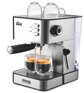 Machine à expresso Foodsense en acier inoxydable, pression de 15 bars, réservoir d'eau de 1,8 L, commande tactile, fonctionnement automatique, 850 W, électrique - Product Image 3