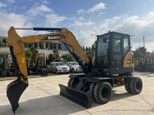 รถขุดตีนตะขาบ SANY SY65W มือสอง รถตักล้อยางขนาดเล็ก สำหรับงานก่อสร้างและงานภาคสนาม - Product Image 2