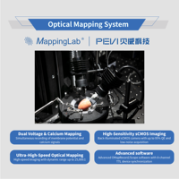 Optical Mapping System with Real Time Action Potential Imaging for Cardiac Research Studies and Dye Imaging for Cardiac Analysis
