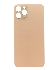 Remplacement de réparation pour <span class=keywords><strong>iPhone</strong></span> 11pro <span class=keywords><strong>11</strong></span> Promax grand trou verre arrière couvercle de batterie téléphone portable boîtier arrière verre fissuré - Product Image 3