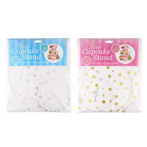 Supports à gâteaux <span class=keywords><strong>en</strong></span> papier à 3 niveaux Support à cupcakes <span class=keywords><strong>en</strong></span> <span class=keywords><strong>carton</strong></span> <span class=keywords><strong>en</strong></span> gros - Product Image 5