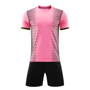 Fabrik preis Fußball uniform Set Kurzarm New Season Thai Qualität Team Fußball trikot für Männer