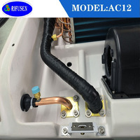 Vente directe d'usine, climatiseur de toit pour bus 12V 24V AC12 12KW R134a |   Spécial pour les minibus et fourgons utilitaires de 6 à 7 m