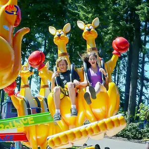 Atractivo al Aire Libre Parque de Atracciones máquina canguro saltando máquina para la venta