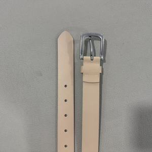 <span class=keywords><strong>Cintura</strong></span> da <span class=keywords><strong>Donna</strong></span> in Vera Pelle di Alta Qualità, <span class=keywords><strong>Beige</strong></span> Tinta Unita, con Fibbia in Metallo, <span class=keywords><strong>Cintura</strong></span> Casual Decorativa - Product Image 2