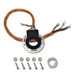 패시브 마그네틱 절대 회전 속도 인코더가 있는 Bldc 12V DC 전동기 액세서리 52mm 플랜지 마운트 12 비트 IP69 20K RPM - Product Image 5