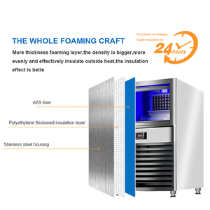 Công suất cao <span class=keywords><strong>undercounter</strong></span> <span class=keywords><strong>Ice</strong></span> Maker 100lbs - Product Image 4