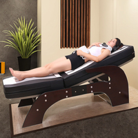 Table de massage corporel coréenne, soins de la colonne vertébrale, chiropratique, chauffage, rouleau en pierre de jade, thérapie, spa, salon, lit de massage infrarouge